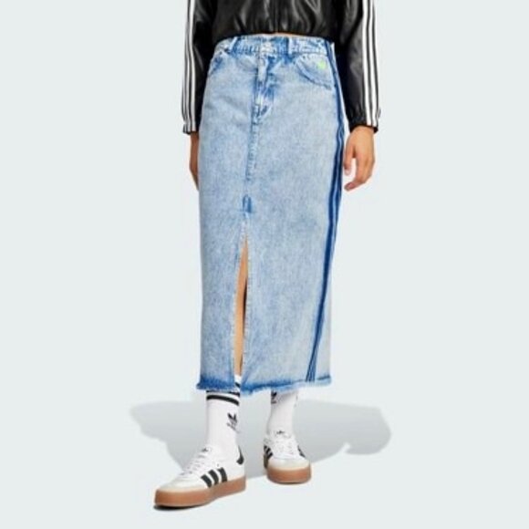 Kseniaschnaider Denim Maxi Skirt - US size 14 - Picture 1 of 9